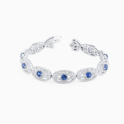 Sapphire Diamond Bracelet