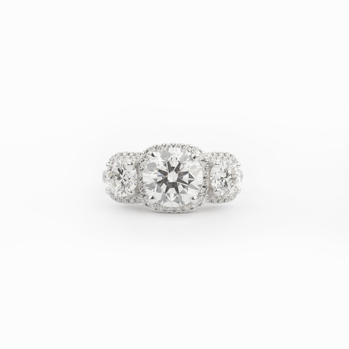 3 Stone Engagement Ring (Ready to Ship)