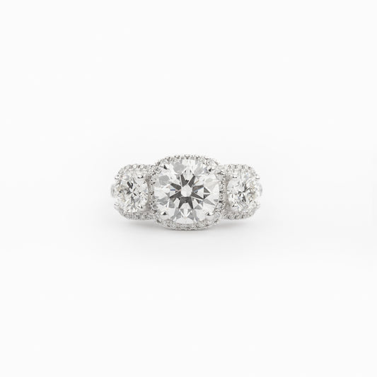 3 Stone Engagement Ring (Ready to Ship)