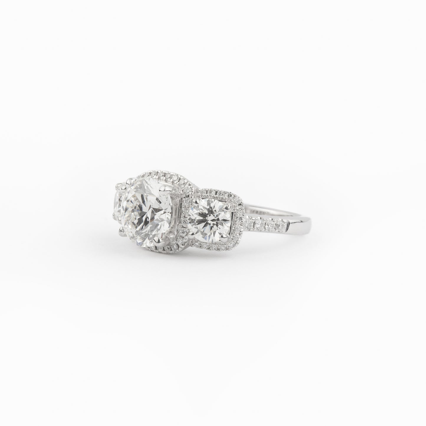 3 Stone Engagement Ring (Ready to Ship)