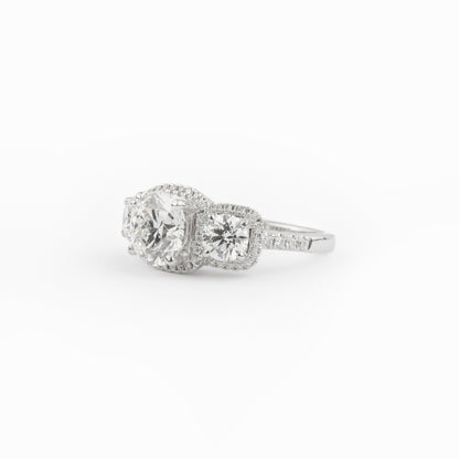 3 Stone Engagement Ring (Ready to Ship)