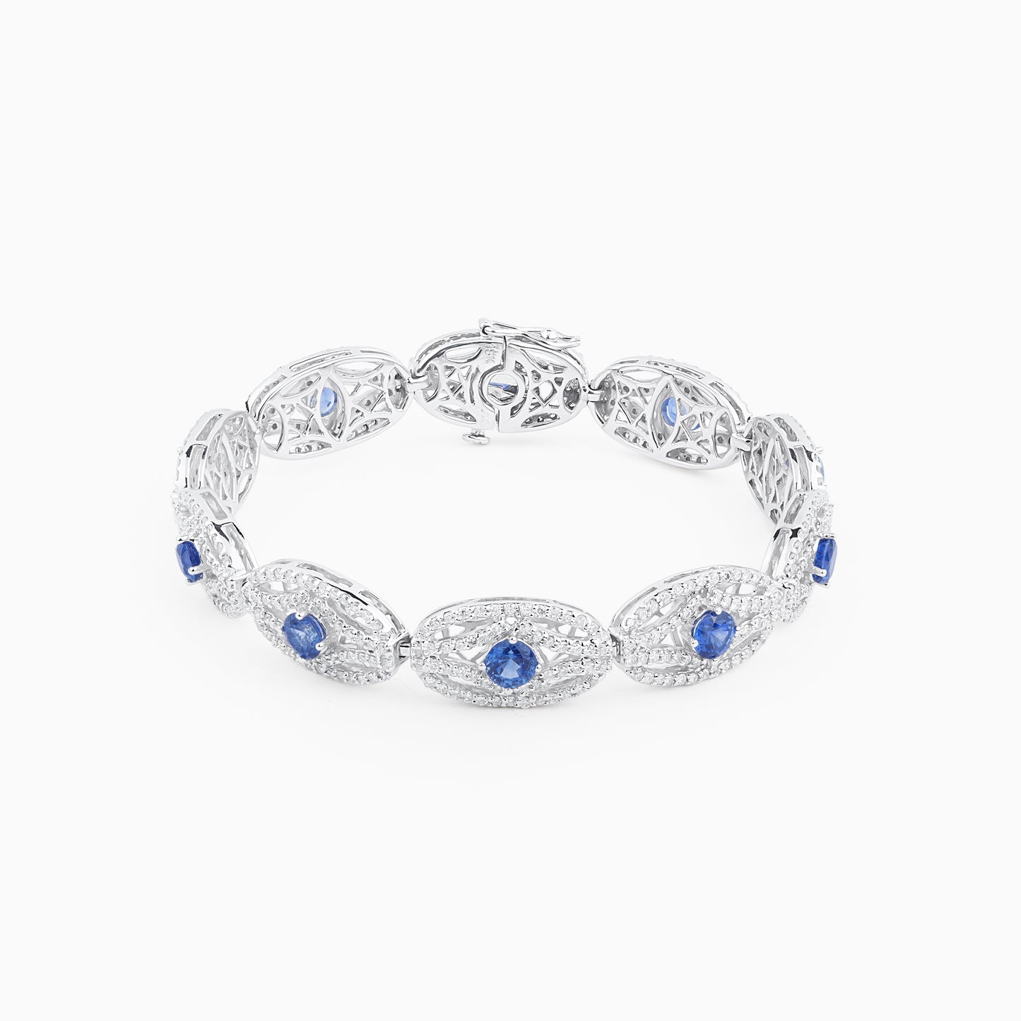 Sapphire Diamond Bracelet