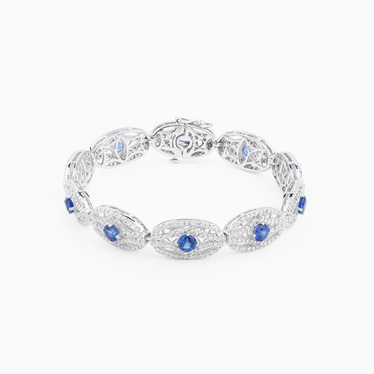 Sapphire Diamond Bracelet